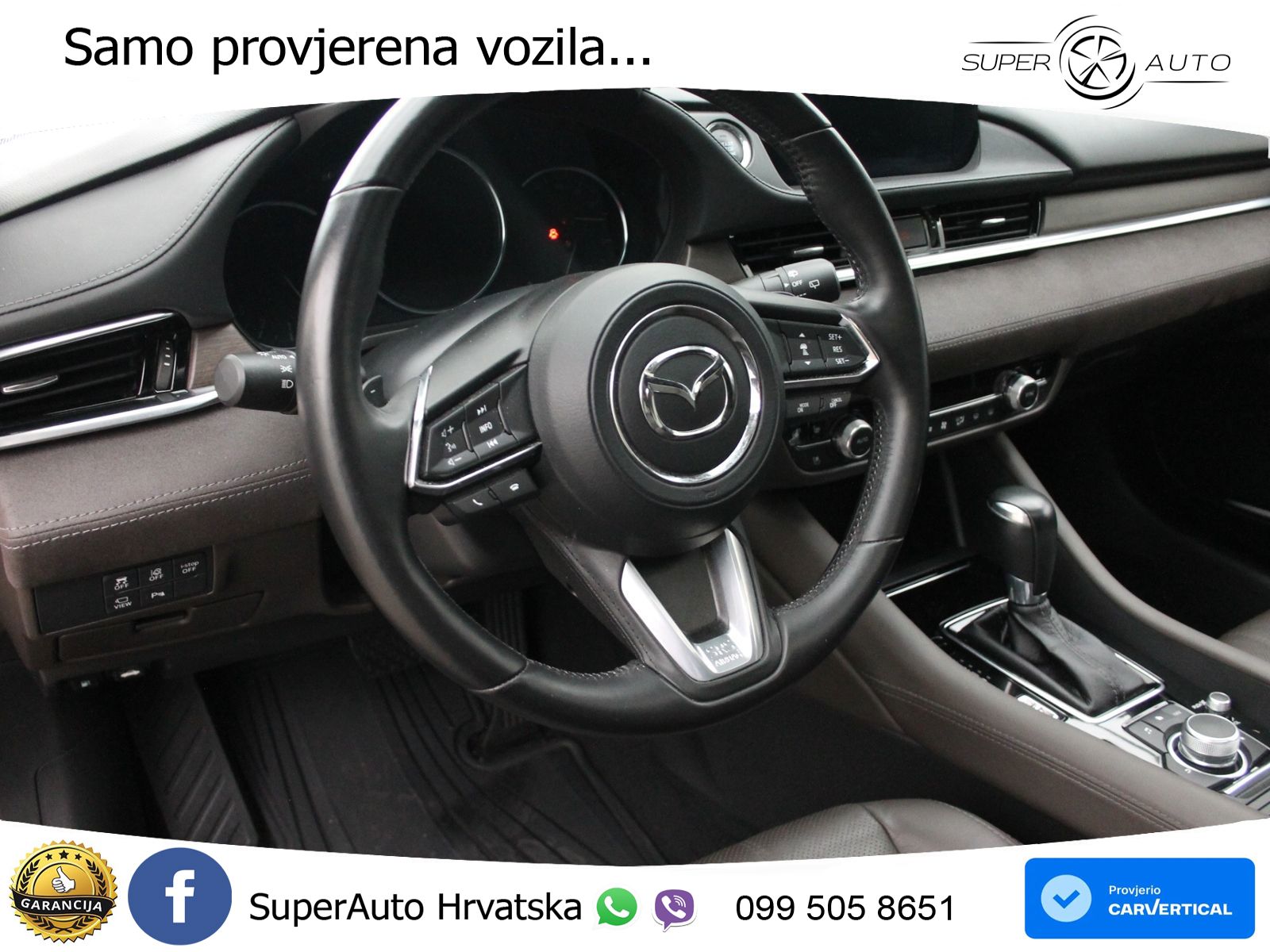 Mazda 6 Sport Combi 2.5 SKYACTIV-G (194 KS) SKYACTIV-Drive MATRIX+GR SJED+KAM