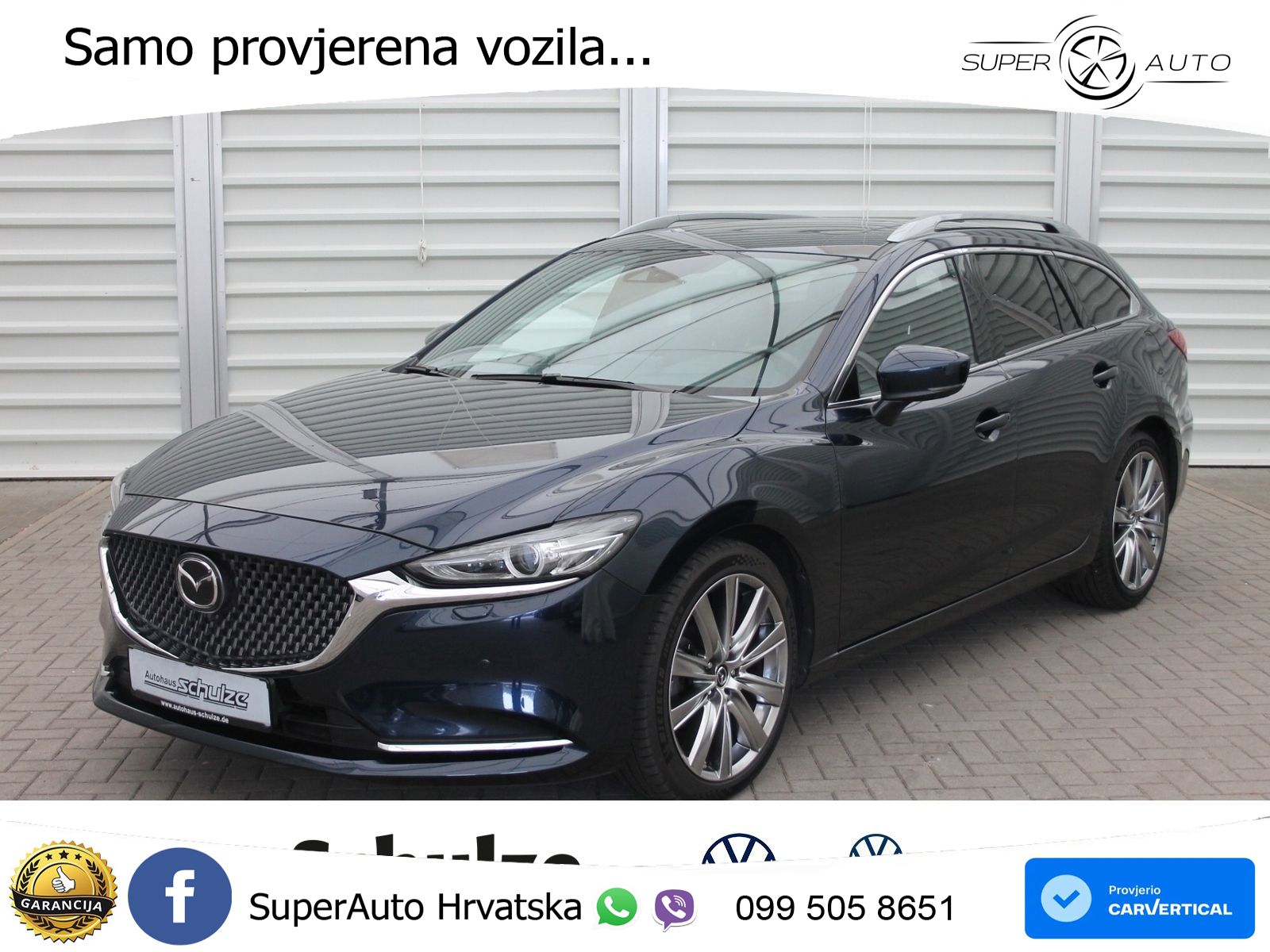 Mazda 6 Sport Combi 2.5 SKYACTIV-G (194 KS) SKYACTIV-Drive MATRIX+GR SJED+KAM