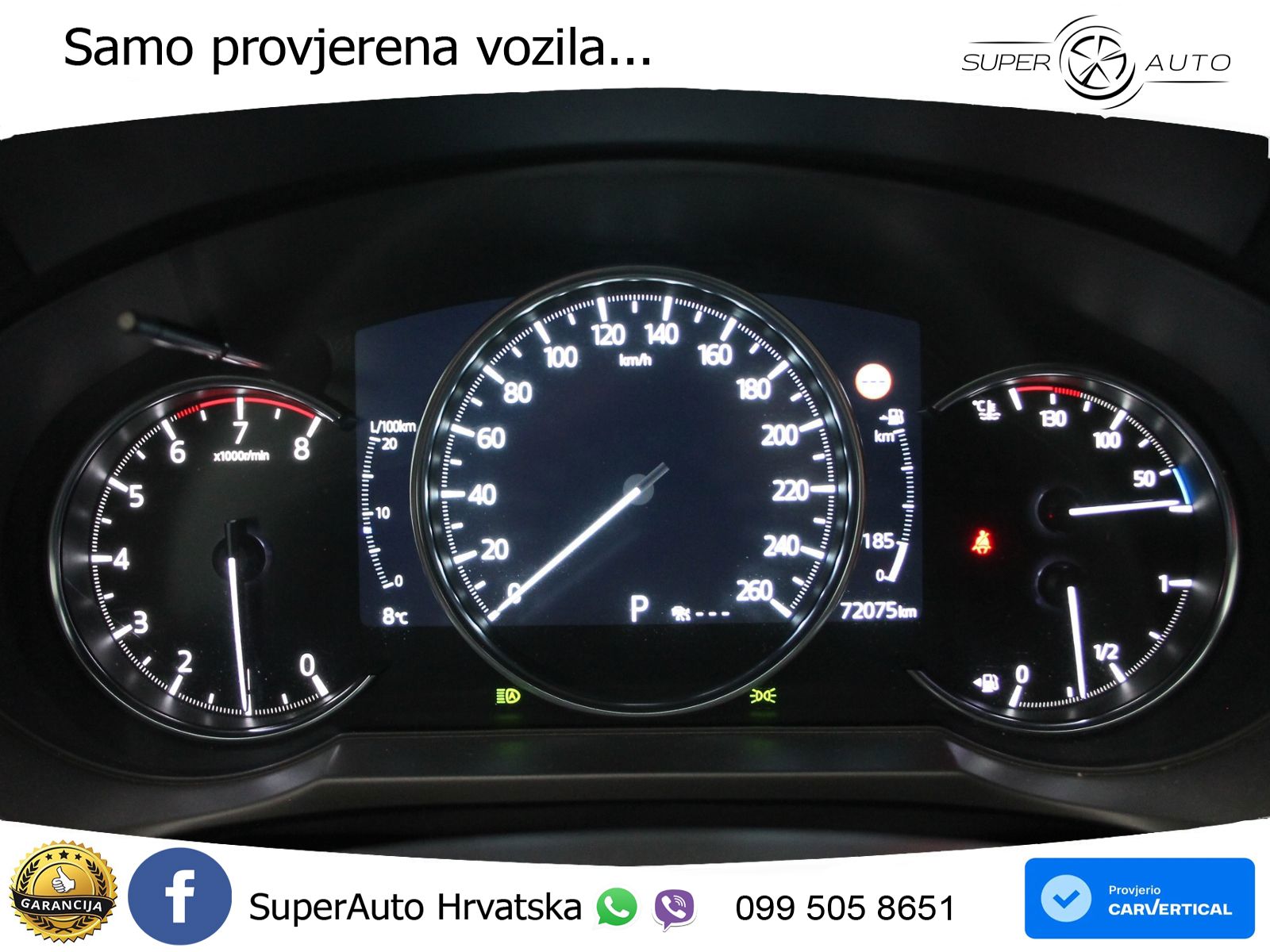 Mazda 6 Sport Combi 2.5 SKYACTIV-G (194 KS) SKYACTIV-Drive MATRIX+GR SJED+KAM
