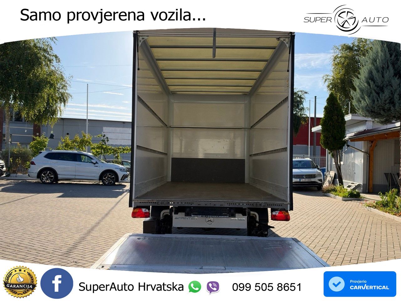 Mercedes-Benz Sprinter 317 Maxi Koffer lang LBW Klima Tempomat 170 KS
