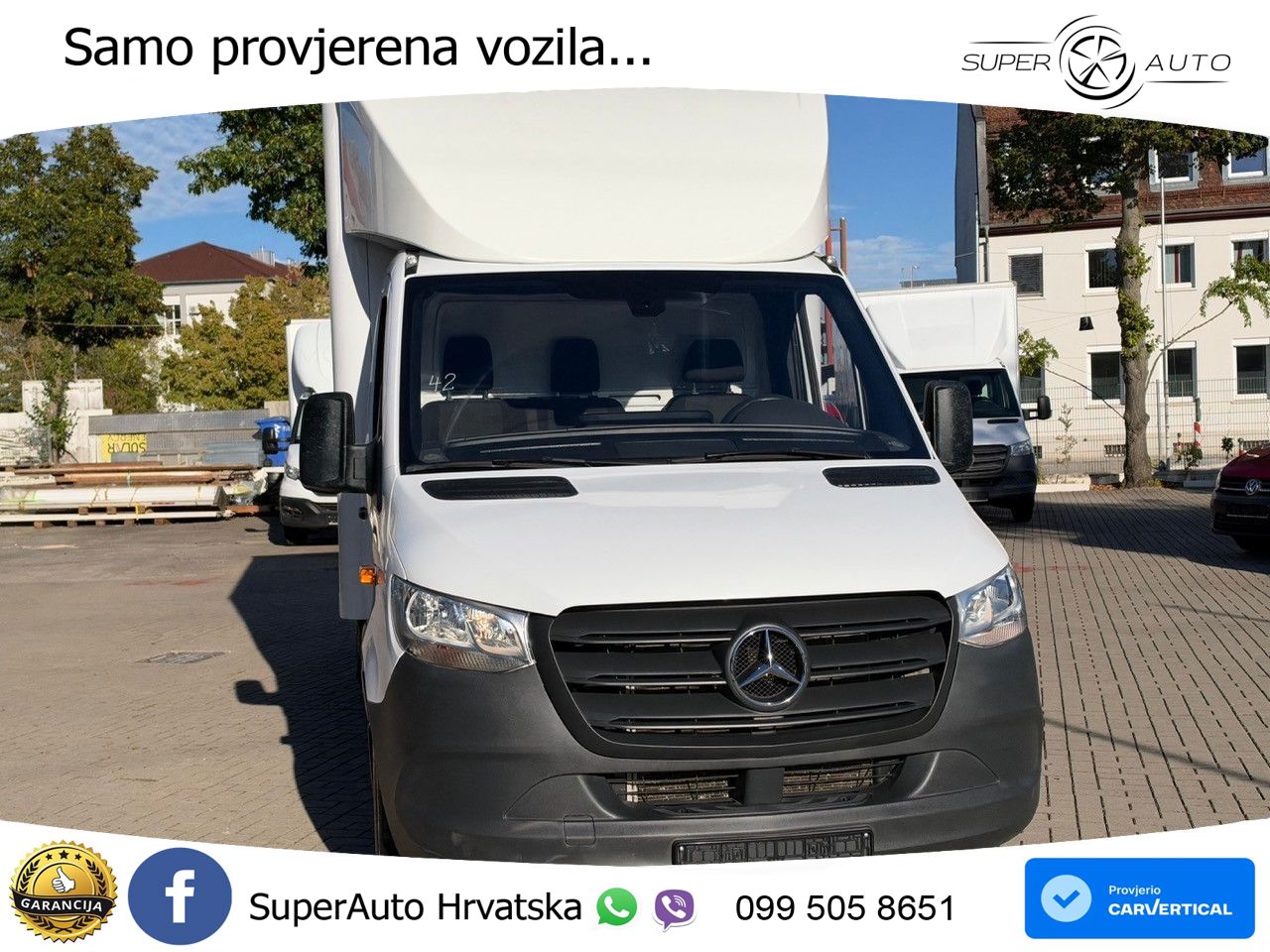 Mercedes-Benz Sprinter 317 Maxi Koffer lang LBW Klima Tempomat 170 KS