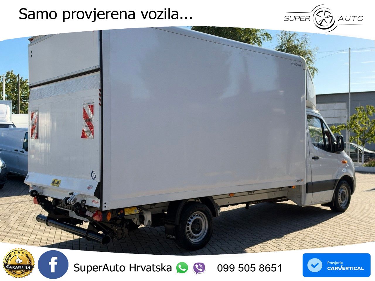 Mercedes-Benz Sprinter 317 Maxi Koffer lang LBW Klima Tempomat 170 KS