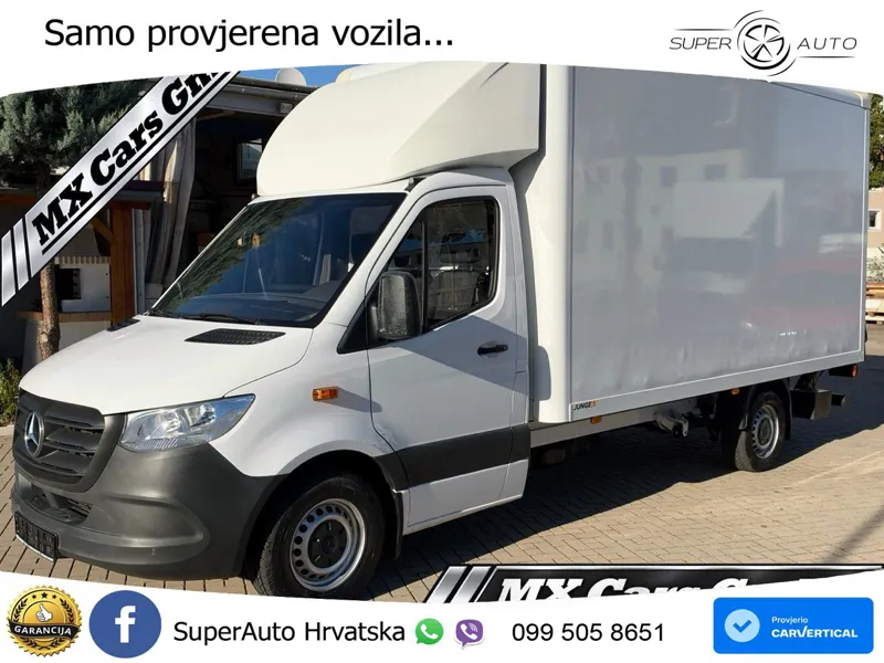 Mercedes-Benz Sprinter 317 Maxi Koffer lang LBW Klima Tempomat 170 KS