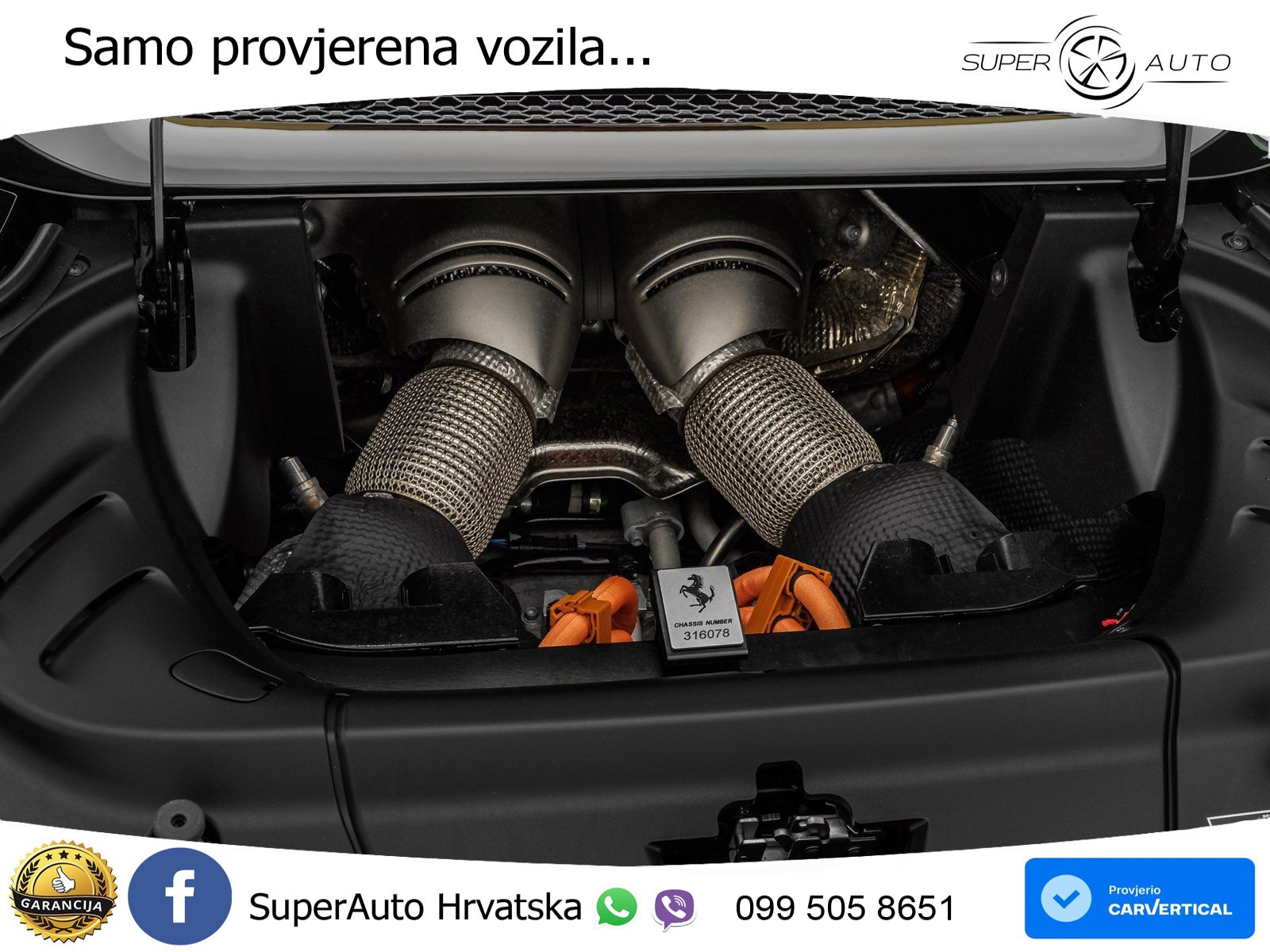 Ferrari 296 GTS 3.0 V6 (830 KS) F1 DCT LED+ACC