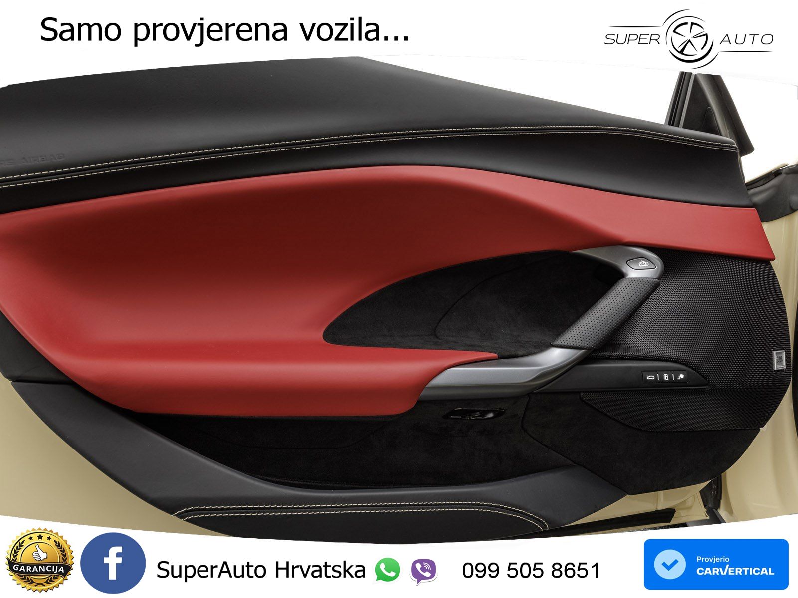 Ferrari 296 GTS 3.0 V6 (830 KS) F1 DCT LED+ACC