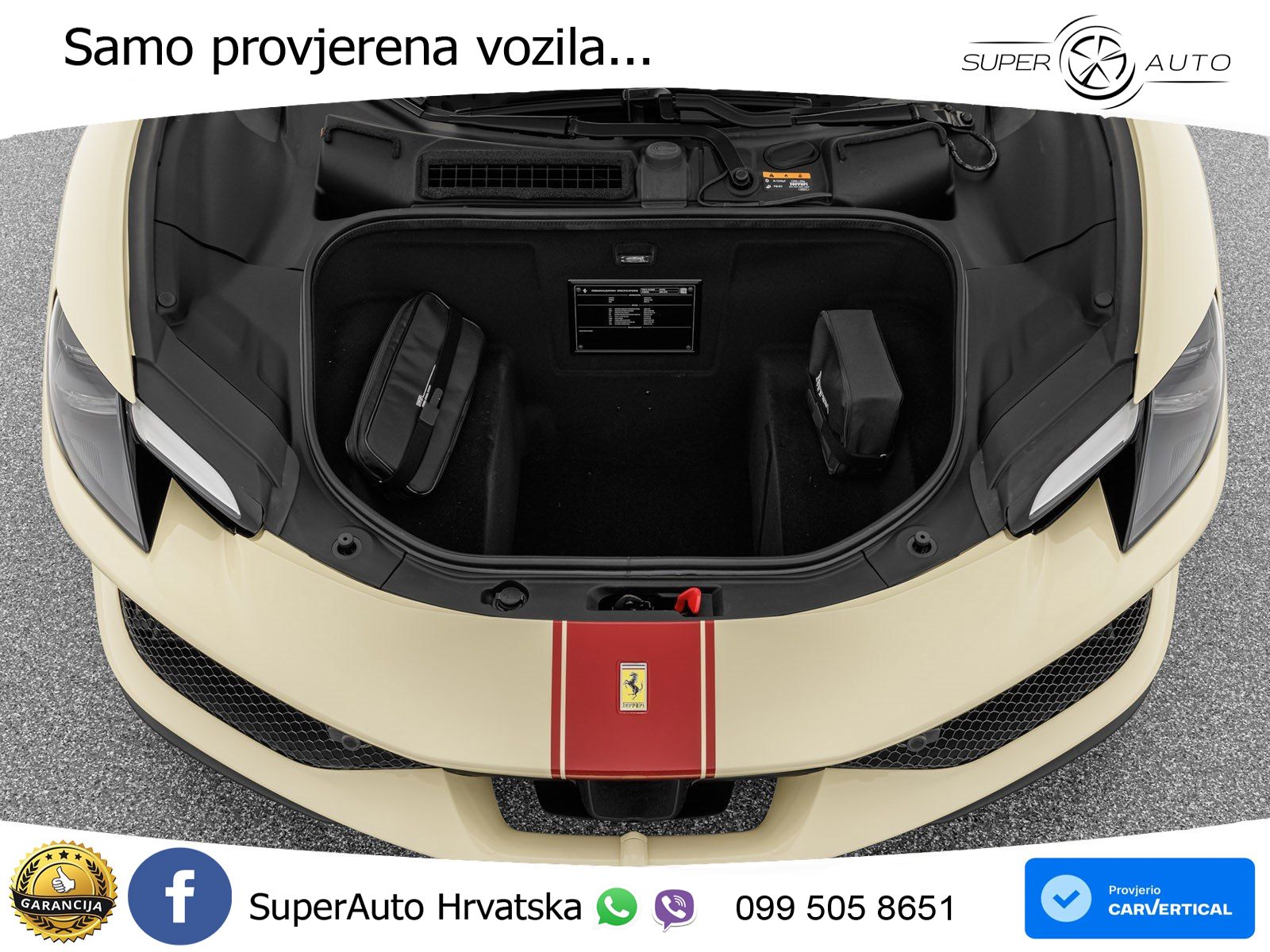 Ferrari 296 GTS 3.0 V6 (830 KS) F1 DCT LED+ACC