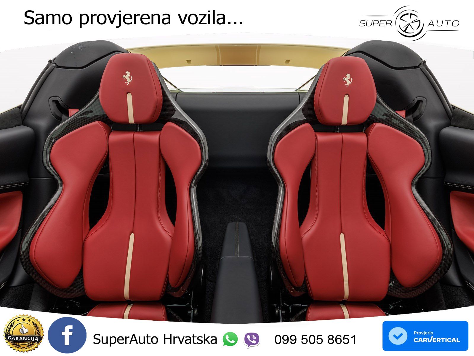 Ferrari 296 GTS 3.0 V6 (830 KS) F1 DCT LED+ACC
