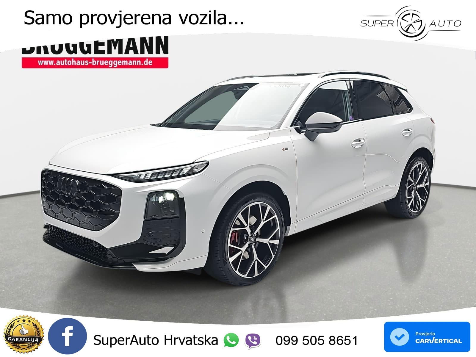 Audi Q3 2.0 TDI (150 KS) S tronic S line LED+GR SJED+ACC