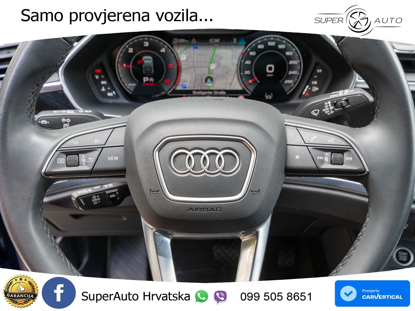 Audi Q3 Sportback 40 TDI (200 KS) quattro S tronic S line MATRIX+GR SJED+KAM