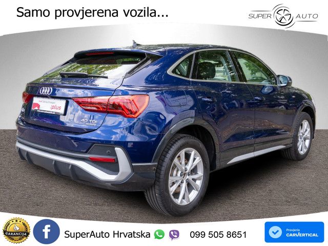 Audi Q3 Sportback 40 TDI (200 KS) quattro S tronic S line MATRIX+GR SJED+KAM