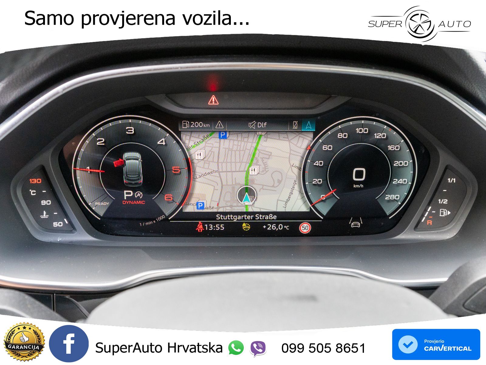 Audi Q3 Sportback 40 TDI (200 KS) quattro S tronic S line MATRIX+GR SJED+KAM