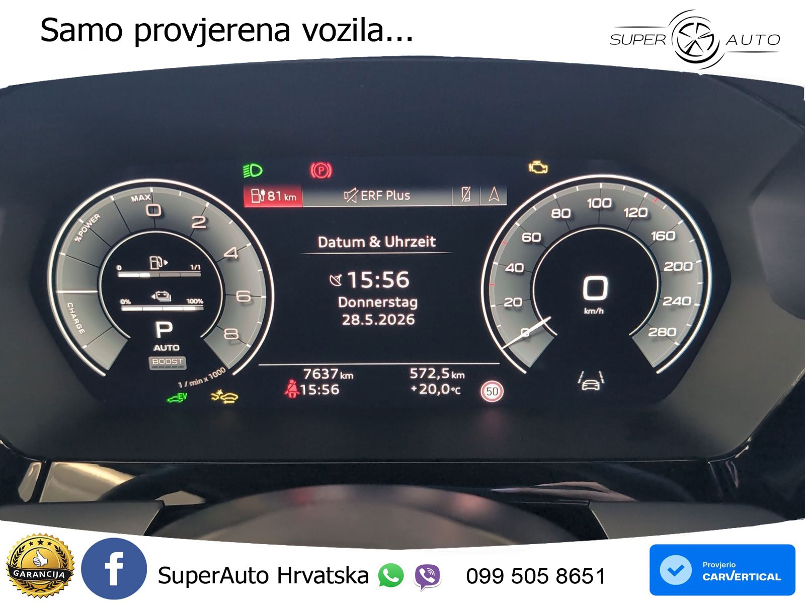 Audi A3 Sportback 40 TFSI e (204 KS) Plug-in Hybrid S tronic advanced MATRIX+GR SJED+KAM