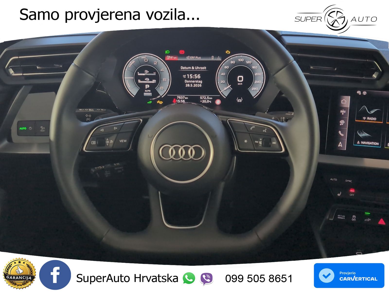 Audi A3 Sportback 40 TFSI e (204 KS) Plug-in Hybrid S tronic advanced MATRIX+GR SJED+KAM