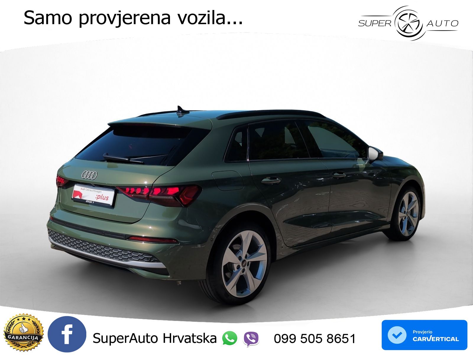 Audi A3 Sportback 40 TFSI e (204 KS) Plug-in Hybrid S tronic advanced MATRIX+GR SJED+KAM