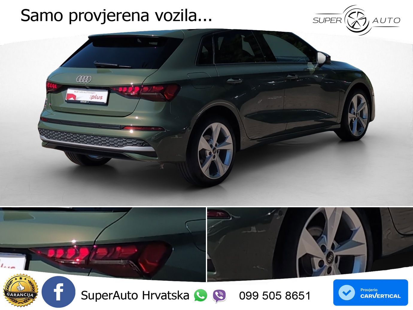 Audi A3 Sportback 40 TFSI e (204 KS) Plug-in Hybrid S tronic advanced MATRIX+GR SJED+KAM