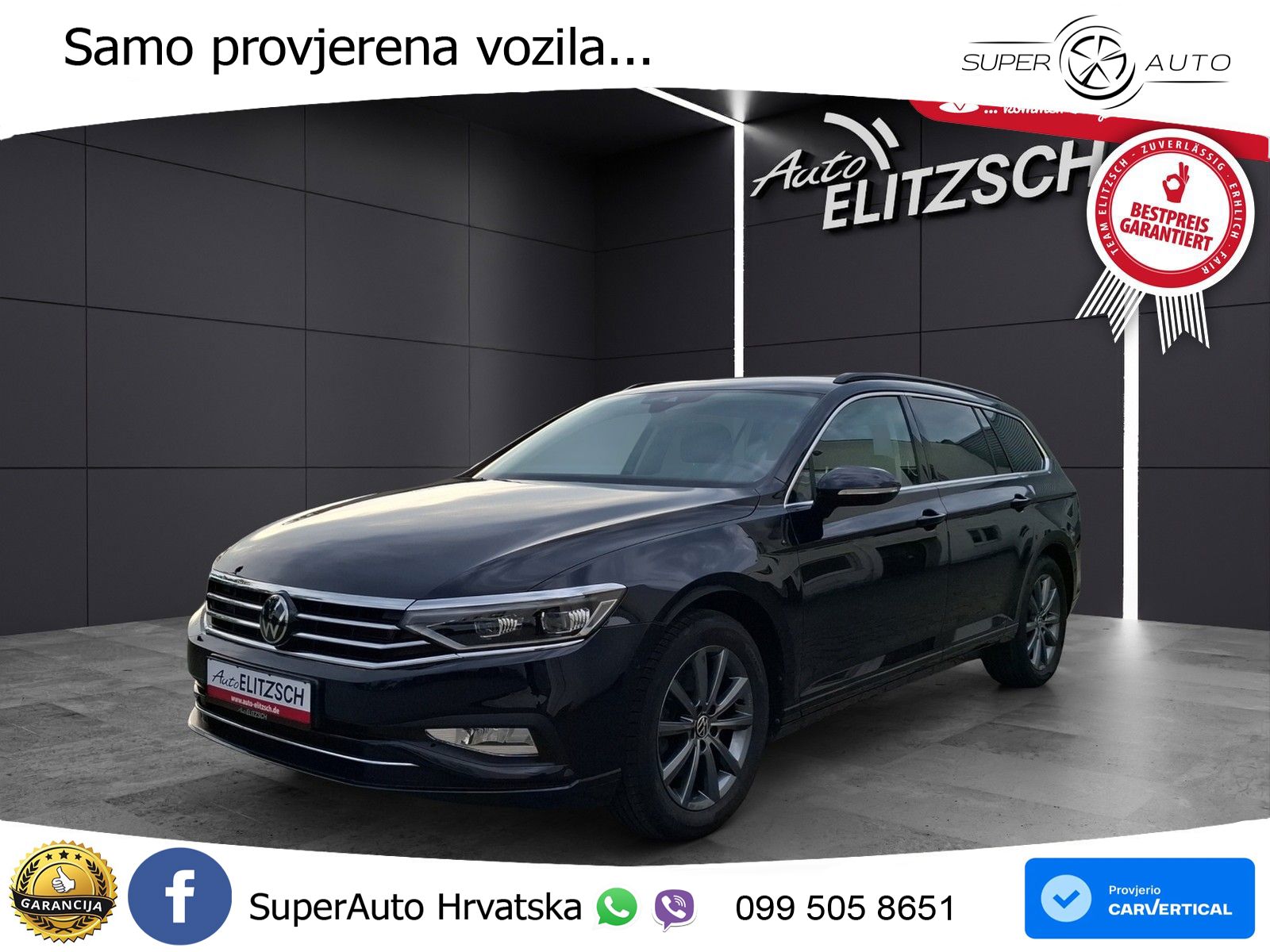 Volkswagen Passat Variant 2.0 TDI (150 KS) DSG Business MATRIX+GR SJED+KAM