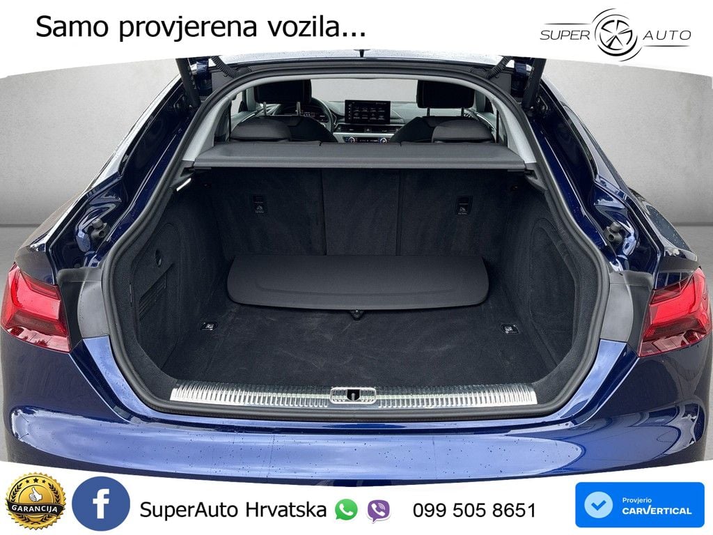 Audi A5 Sportback 45 TFSI (265 KS) quattro S tronic S line MATRIX+GR SJED+KAM