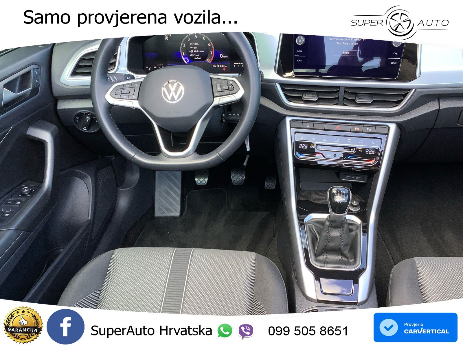 Volkswagen T-Roc 1.5 TSI (150 KS) LED+GR SJED+ACC