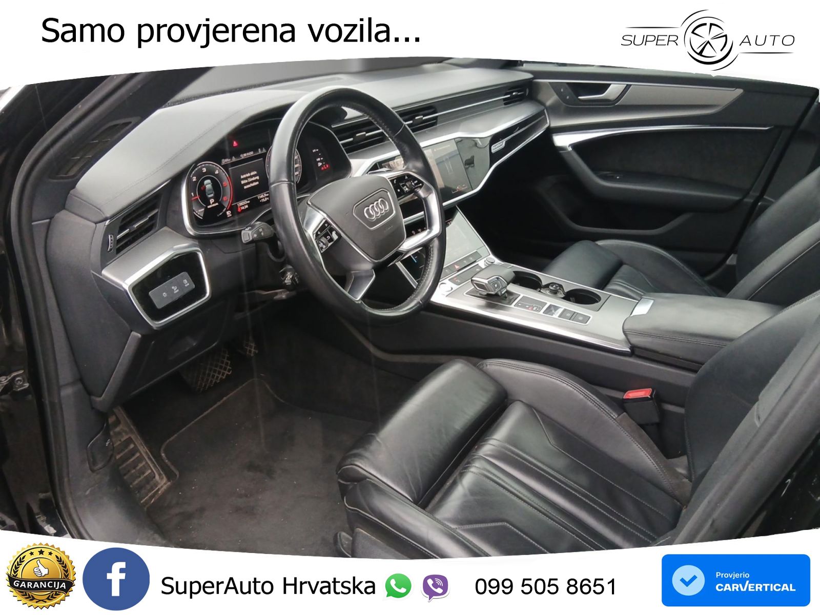 Audi A6 50 TDI V6 (286 KS) quattro tiptronic MATRIX+GR SJED+KAM