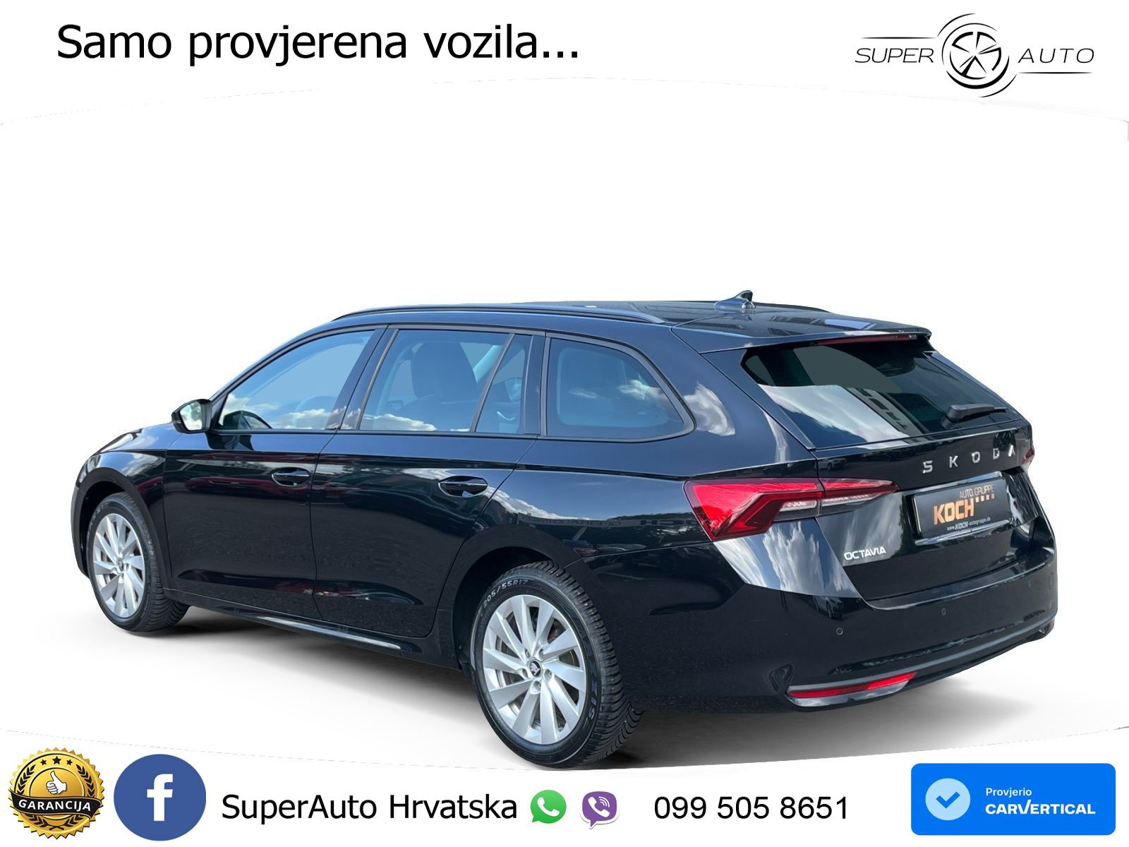 Škoda Octavia Combi 1.5 TSI (116 KS) DSG Selection LED+GR SJED+ACC