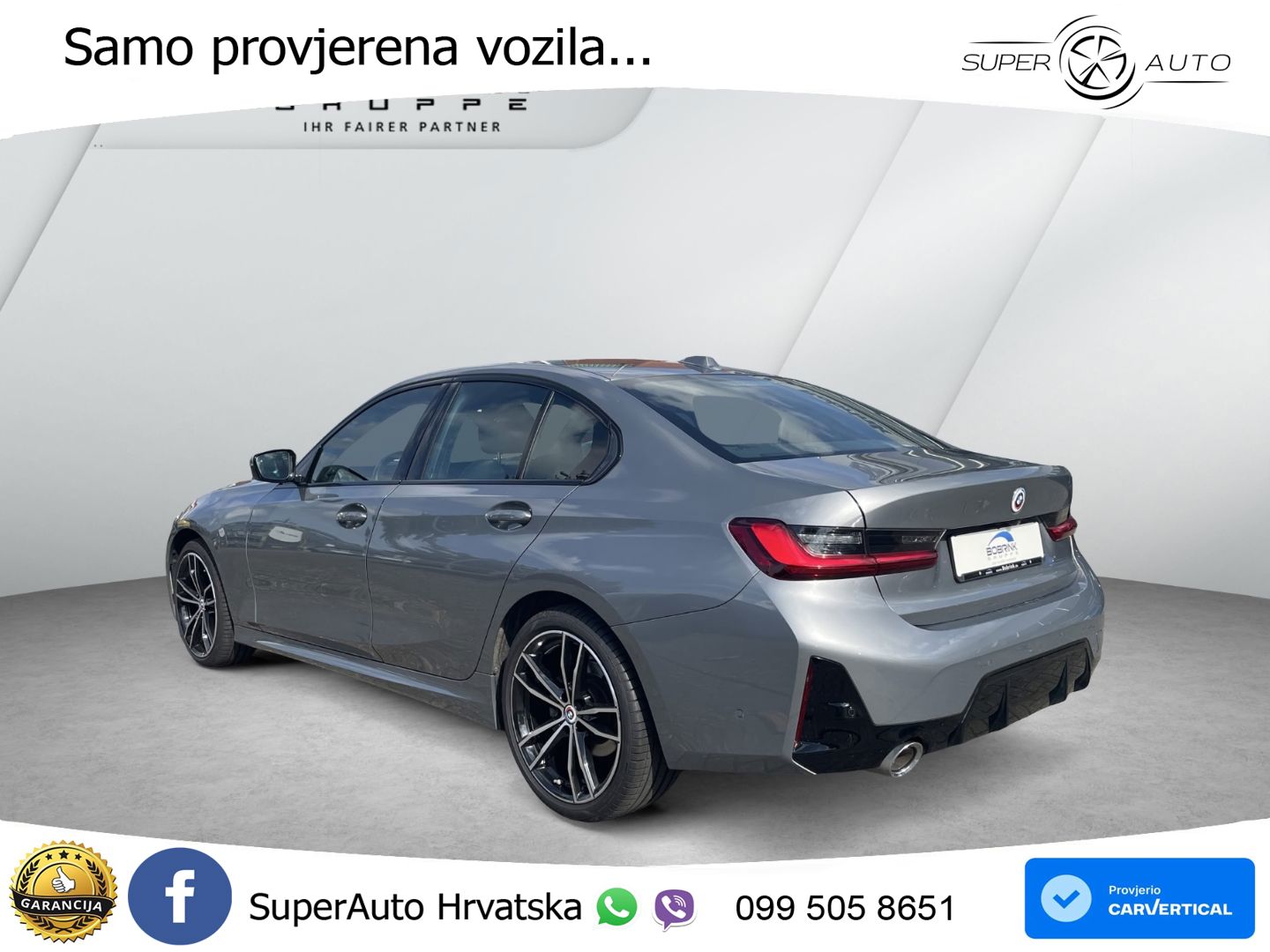 BMW 320d (190 KS) Steptronic M Sport LED+GR SJED+ACC