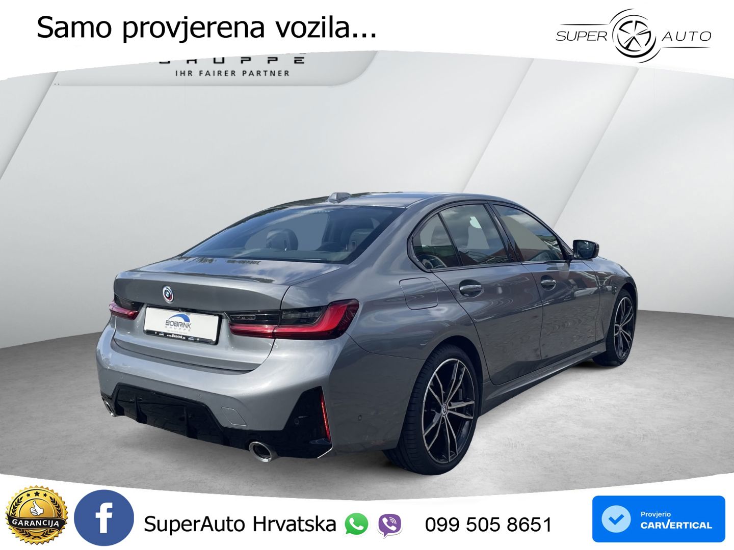 BMW 320d (190 KS) Steptronic M Sport LED+GR SJED+ACC