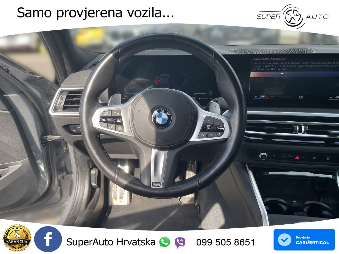 BMW 320d (190 KS) Steptronic M Sport LED+GR SJED+ACC