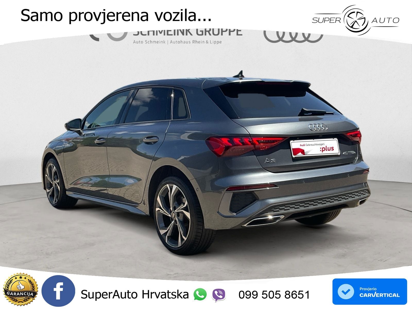 Audi A3 40 TFSIe (204 KS) S tronic S line LED+ACC