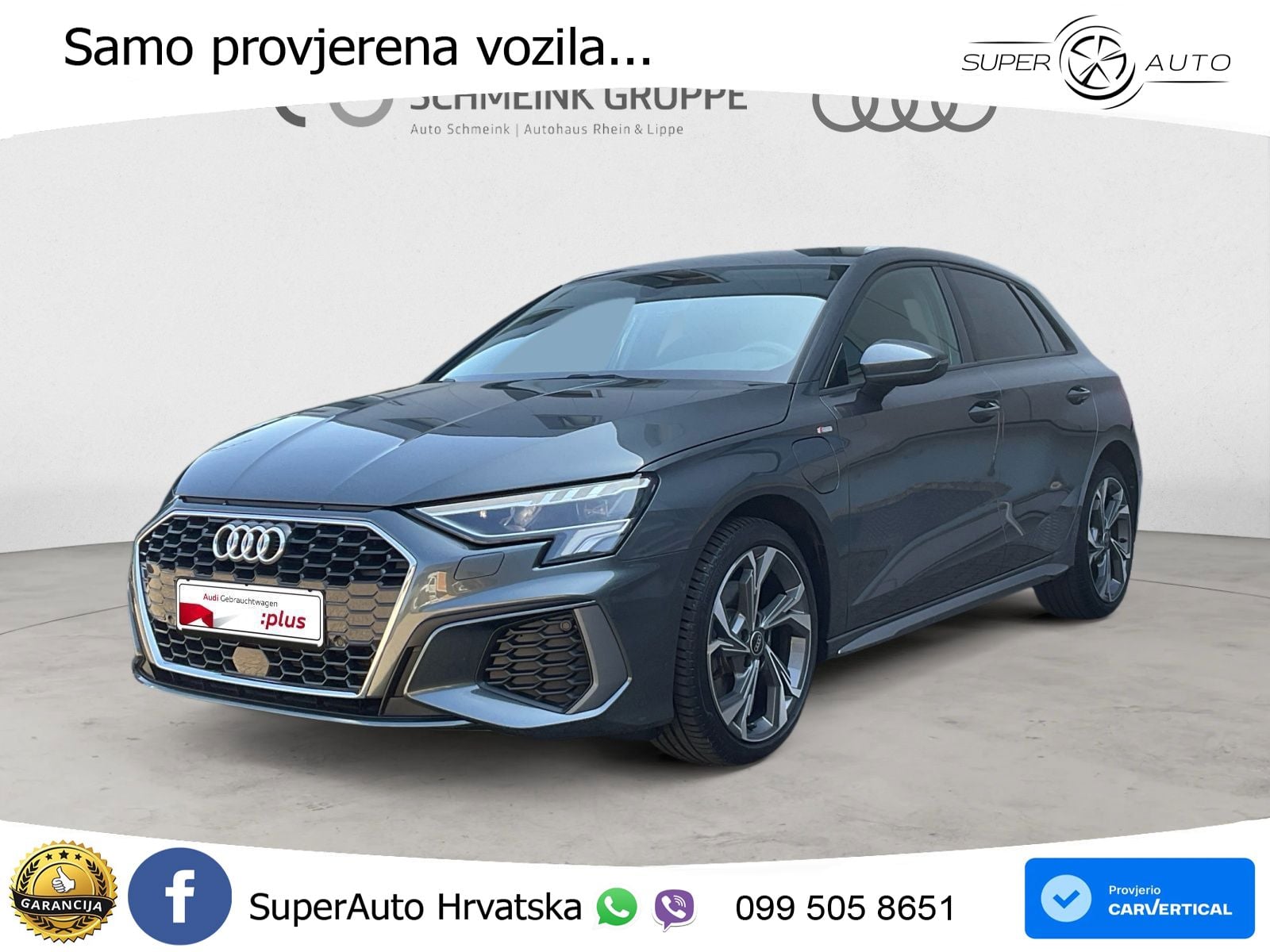 Audi A3 40 TFSIe (204 KS) S tronic S line LED+ACC