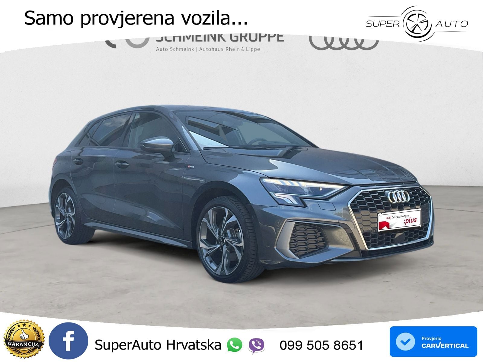 Audi A3 40 TFSIe (204 KS) S tronic S line LED+ACC