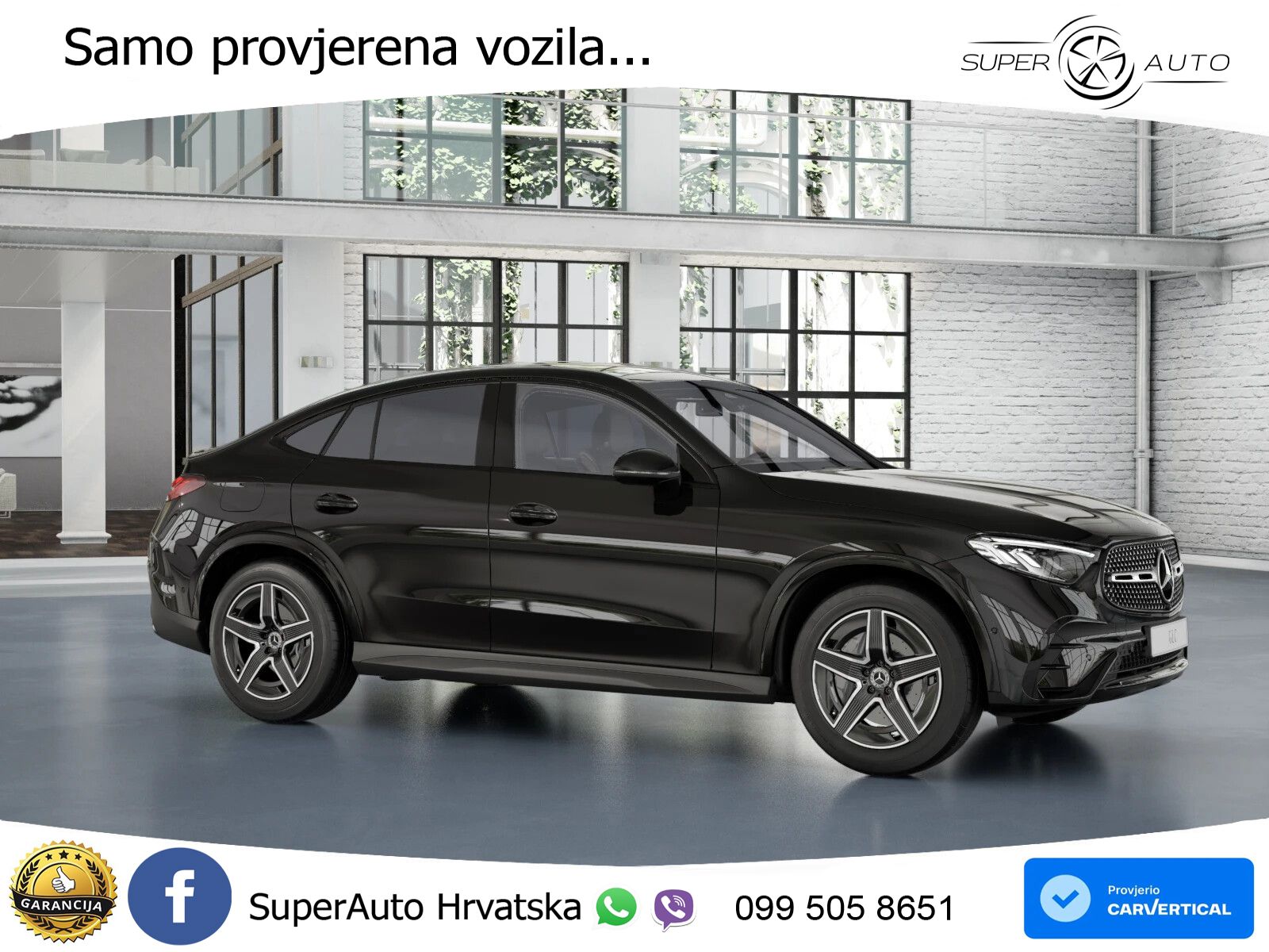 Mercedes GLC Coupe 200 (204 KS) 4MATIC 9G-TRONIC AMG LED+GR SJED+ACC
