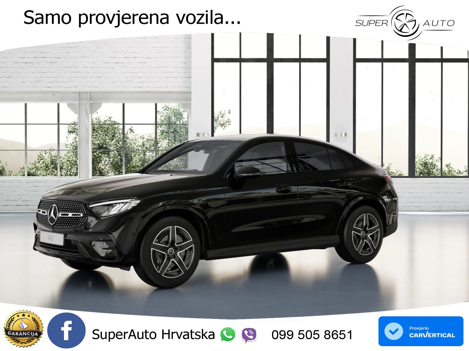 Mercedes GLC Coupe 200 (204 KS) 4MATIC 9G-TRONIC AMG LED+GR SJED+ACC