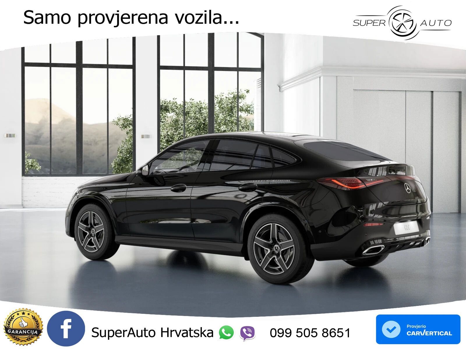 Mercedes GLC Coupe 200 (204 KS) 4MATIC 9G-TRONIC AMG LED+GR SJED+ACC