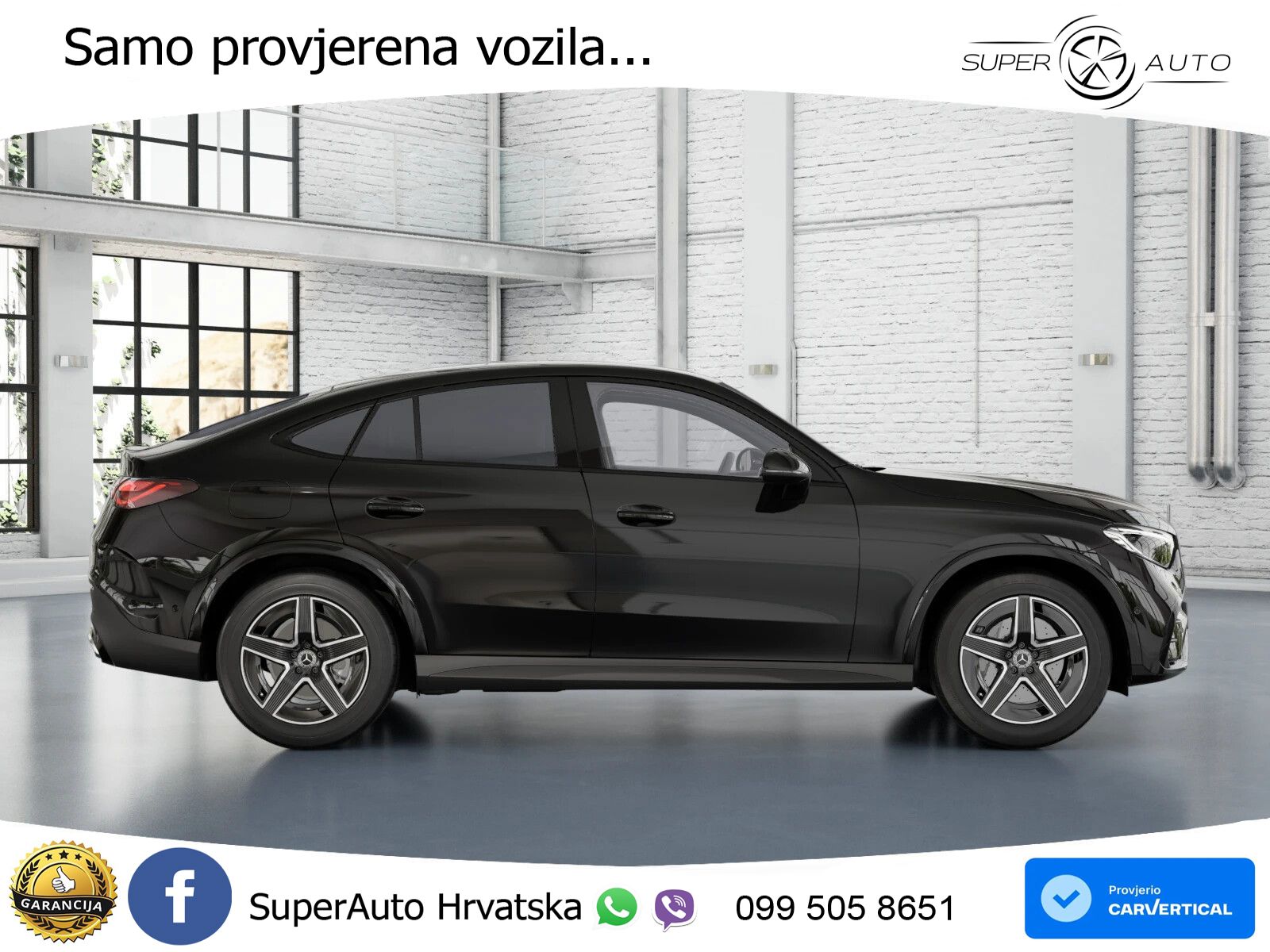 Mercedes GLC Coupe 200 (204 KS) 4MATIC 9G-TRONIC AMG LED+GR SJED+ACC