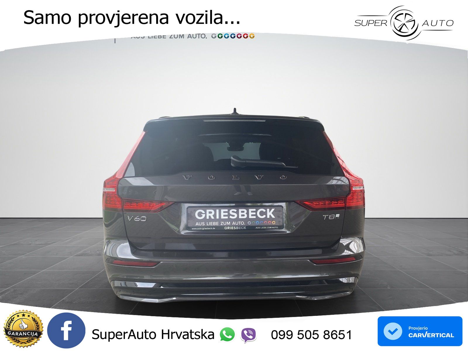 Volvo V60 2.0 T8 AWD Geartronic LED+GR SJED+ACC