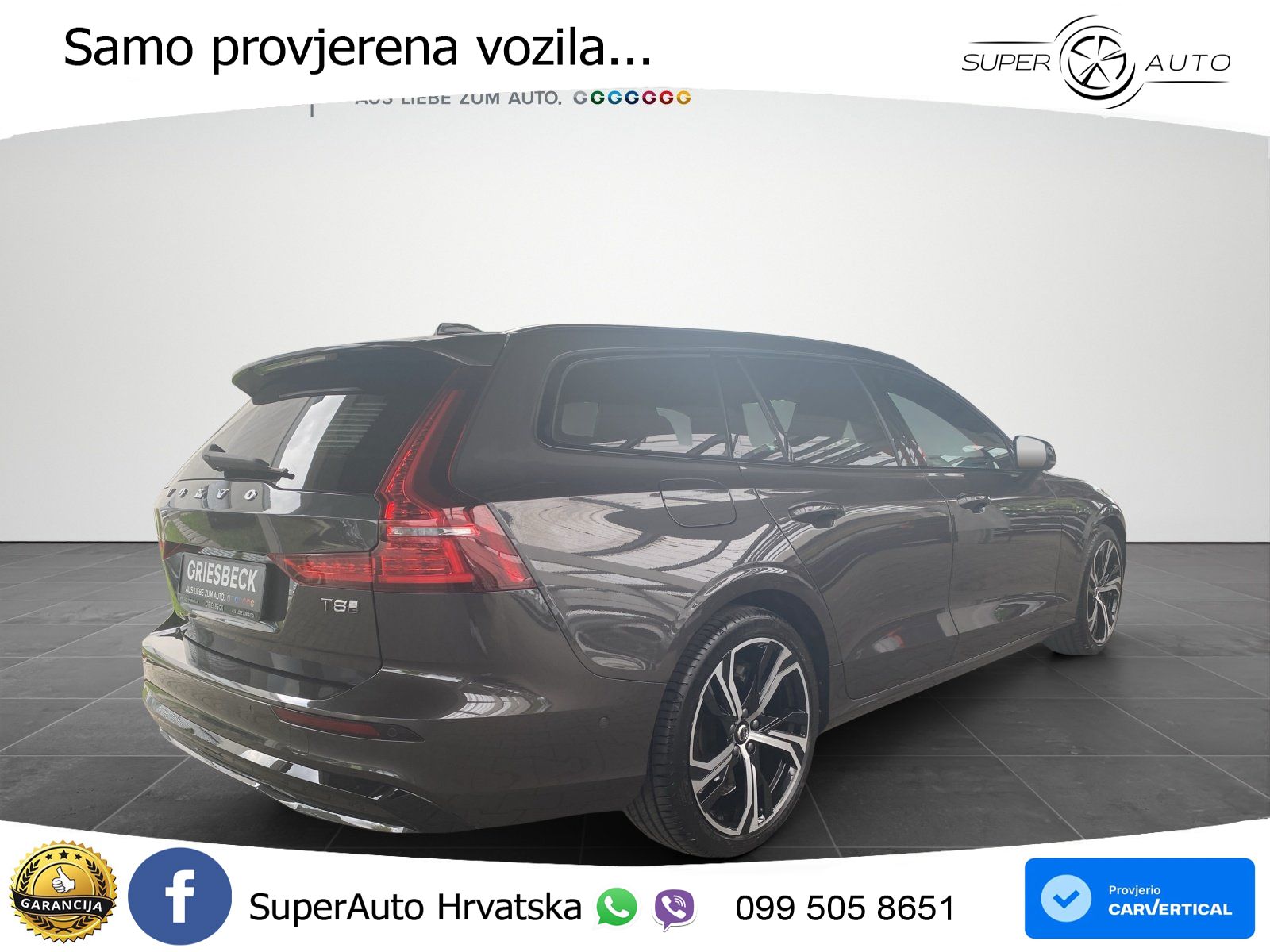 Volvo V60 2.0 T8 AWD Geartronic LED+GR SJED+ACC