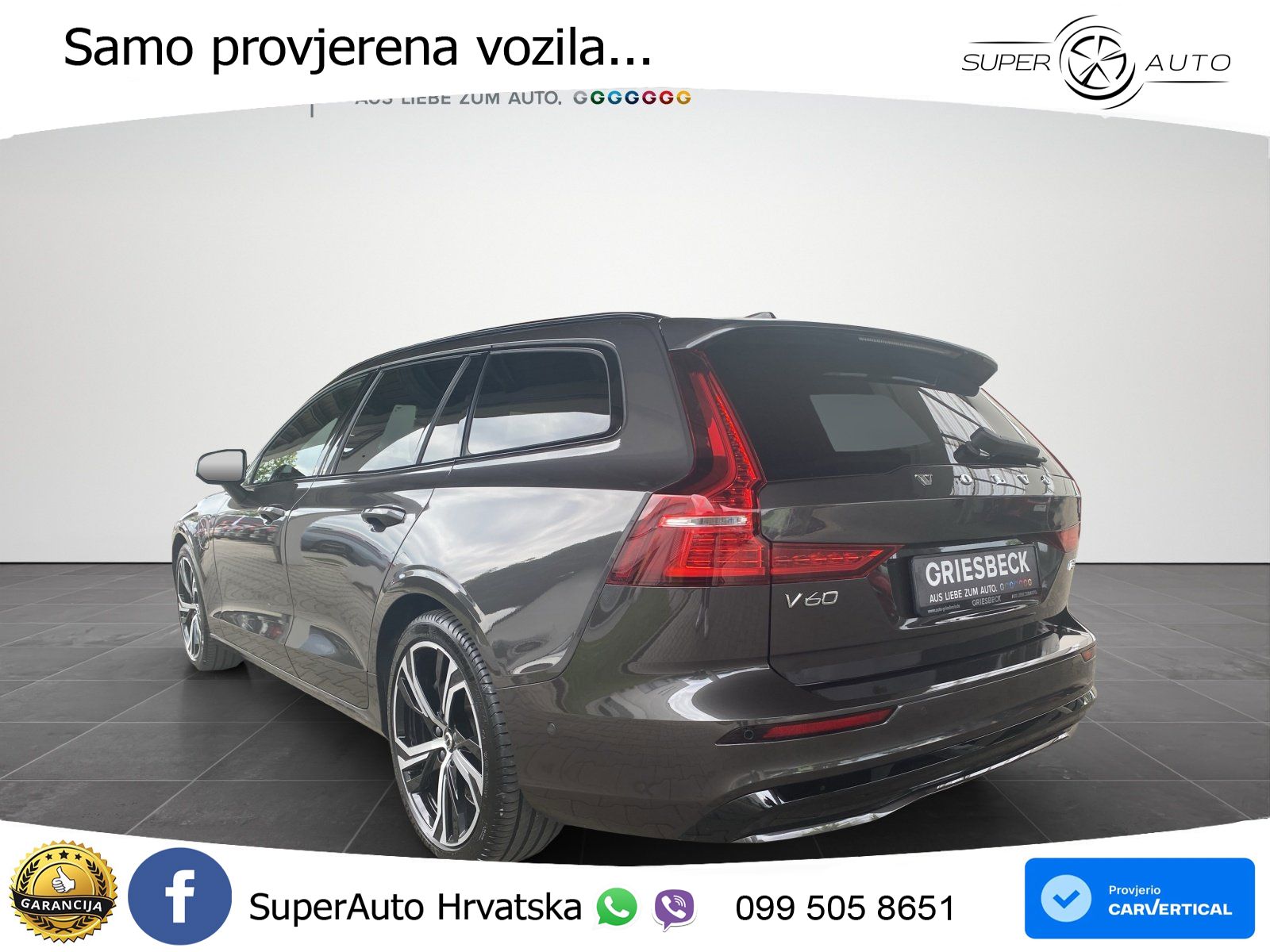 Volvo V60 2.0 T8 AWD Geartronic LED+GR SJED+ACC