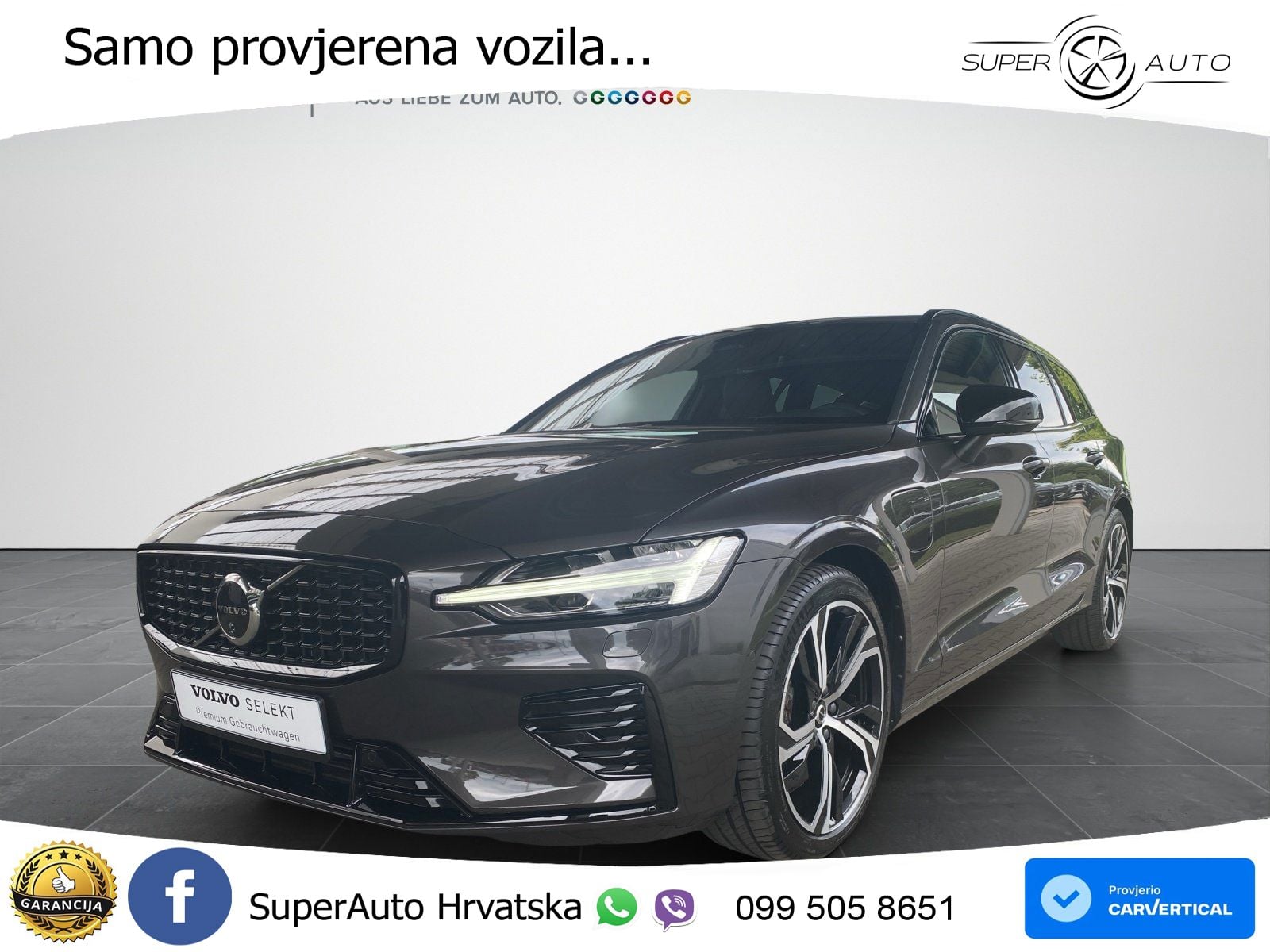 Volvo V60 2.0 T8 AWD Geartronic LED+GR SJED+ACC