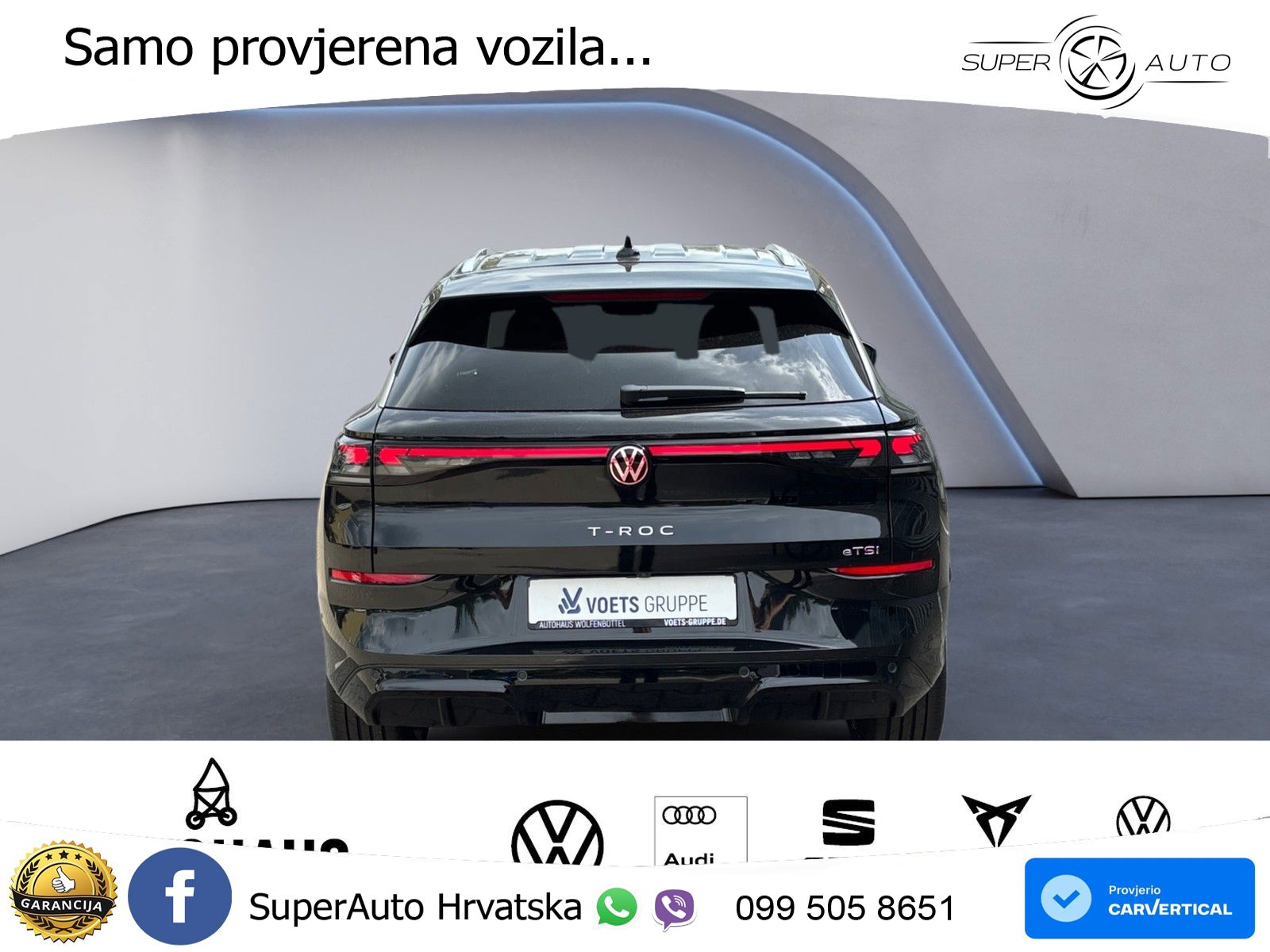 Volkswagen T-Roc 1.5 eTSI (150 KS)  DSG R-Line MATRIX+GR SJED+KAM