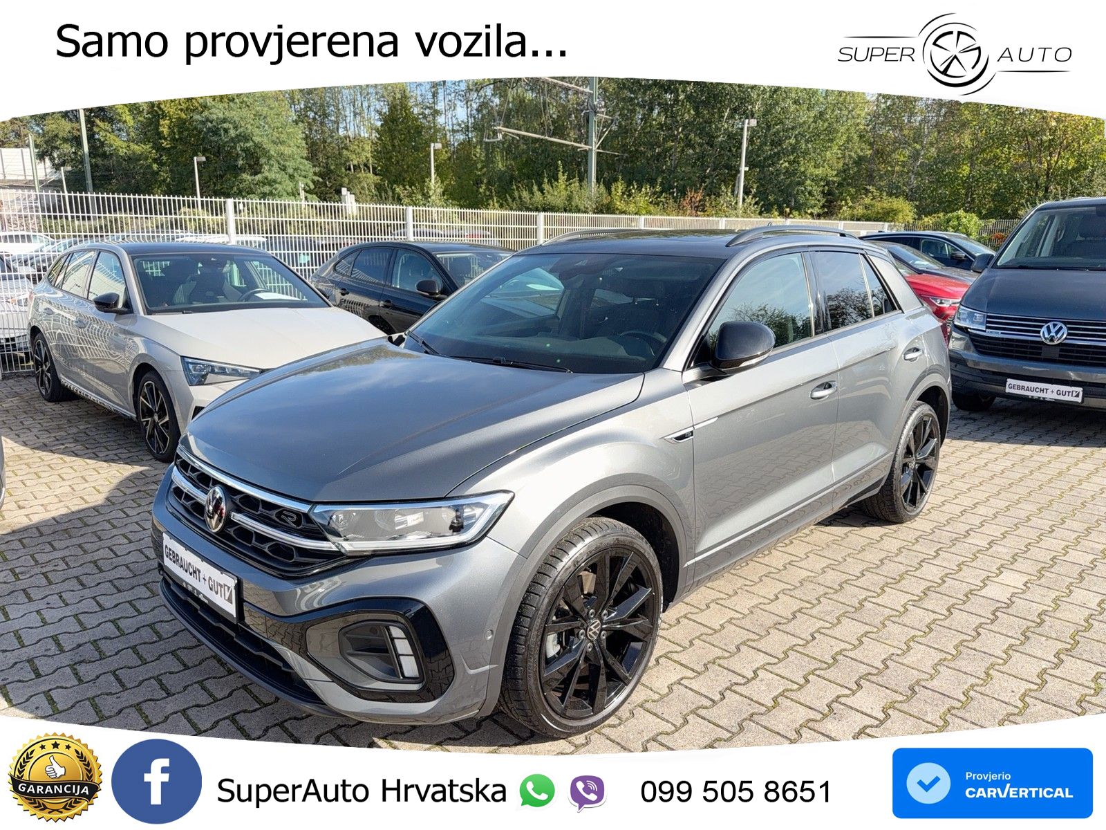 Volkswagen T-Roc 1.5 TSI (150 KS) R-Line LED+GR SJED+ACC