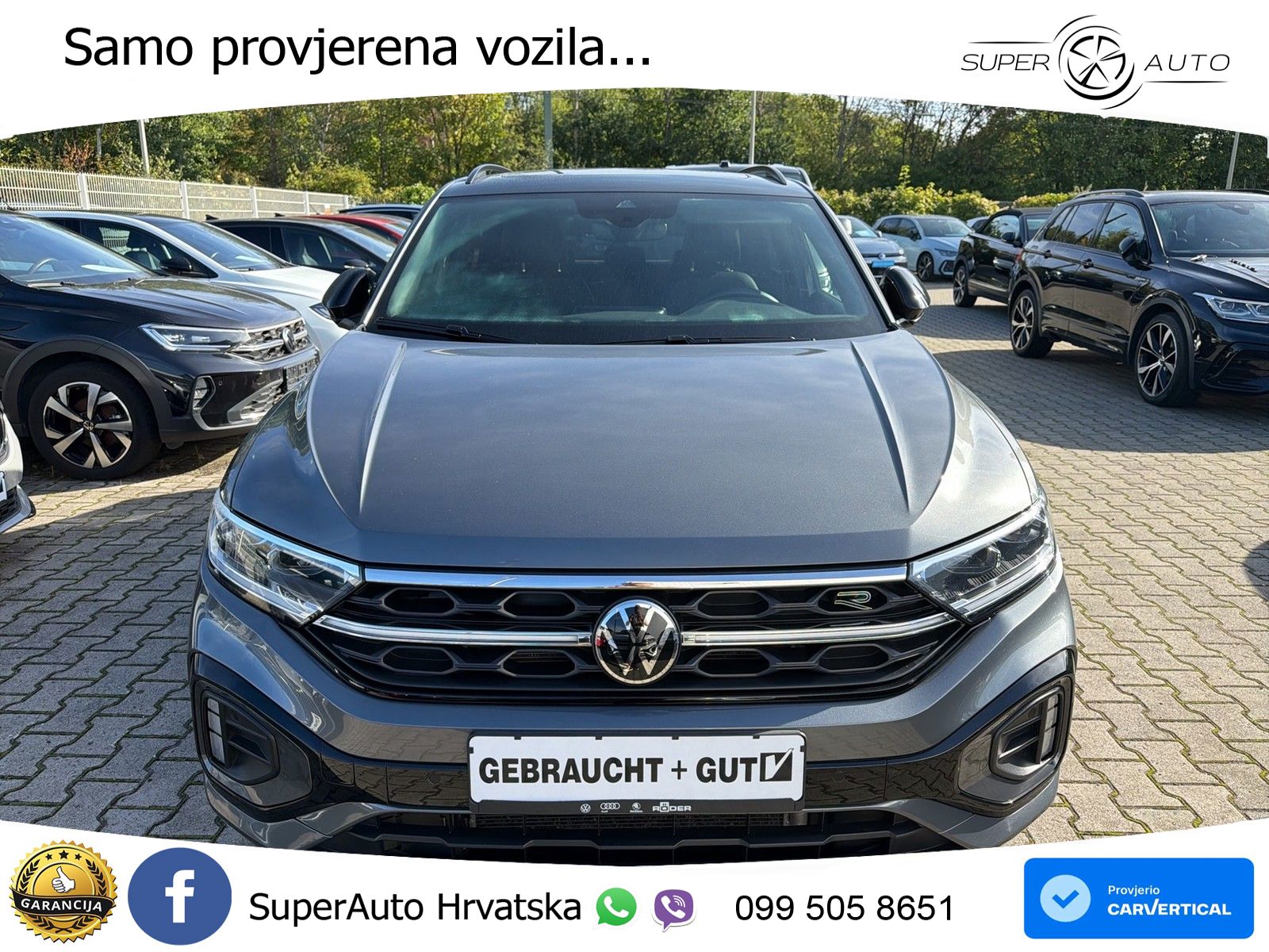 Volkswagen T-Roc 1.5 TSI (150 KS) R-Line LED+GR SJED+ACC