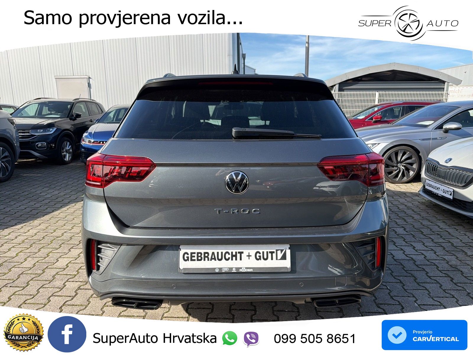 Volkswagen T-Roc 1.5 TSI (150 KS) R-Line LED+GR SJED+ACC