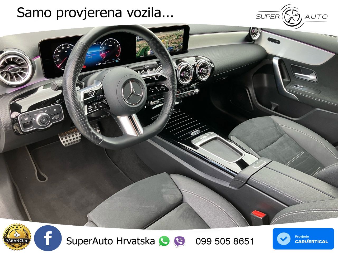 Mercedes-Benz A 180 7G-DCT AMG LED+GR SJED+ACC