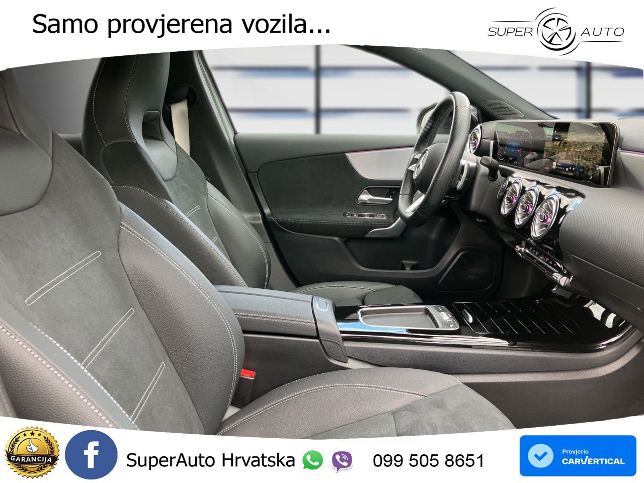 Mercedes-Benz A 180 7G-DCT AMG LED+GR SJED+ACC