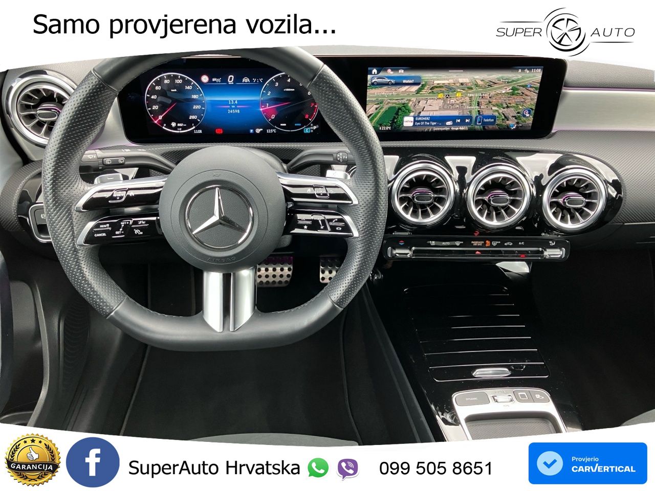 Mercedes-Benz A 180 7G-DCT AMG LED+GR SJED+ACC