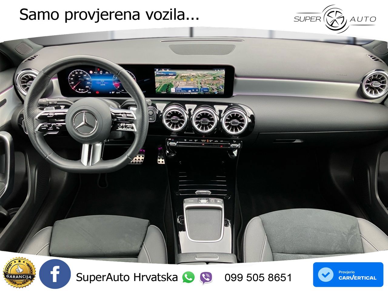 Mercedes-Benz A 180 7G-DCT AMG LED+GR SJED+ACC