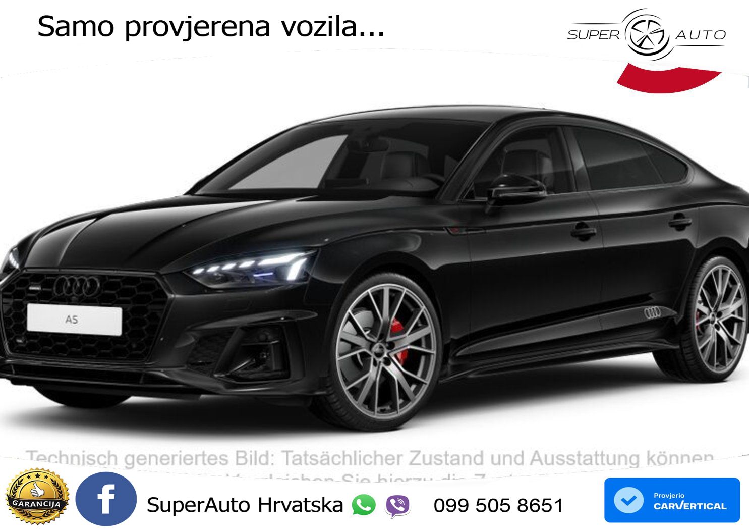 Audi A5 Sportback 40 TDI (204 KS) quattro S tronic 2x S line LED+GR SJED+ACC