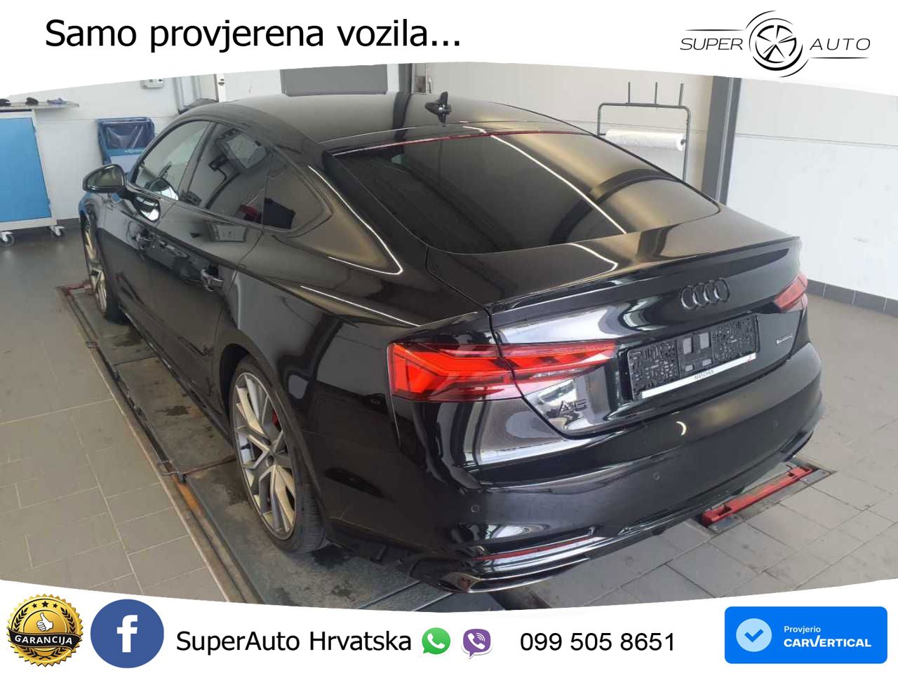 Audi A5 Sportback 40 TDI (204 KS) quattro S tronic 2x S line LED+GR SJED+ACC