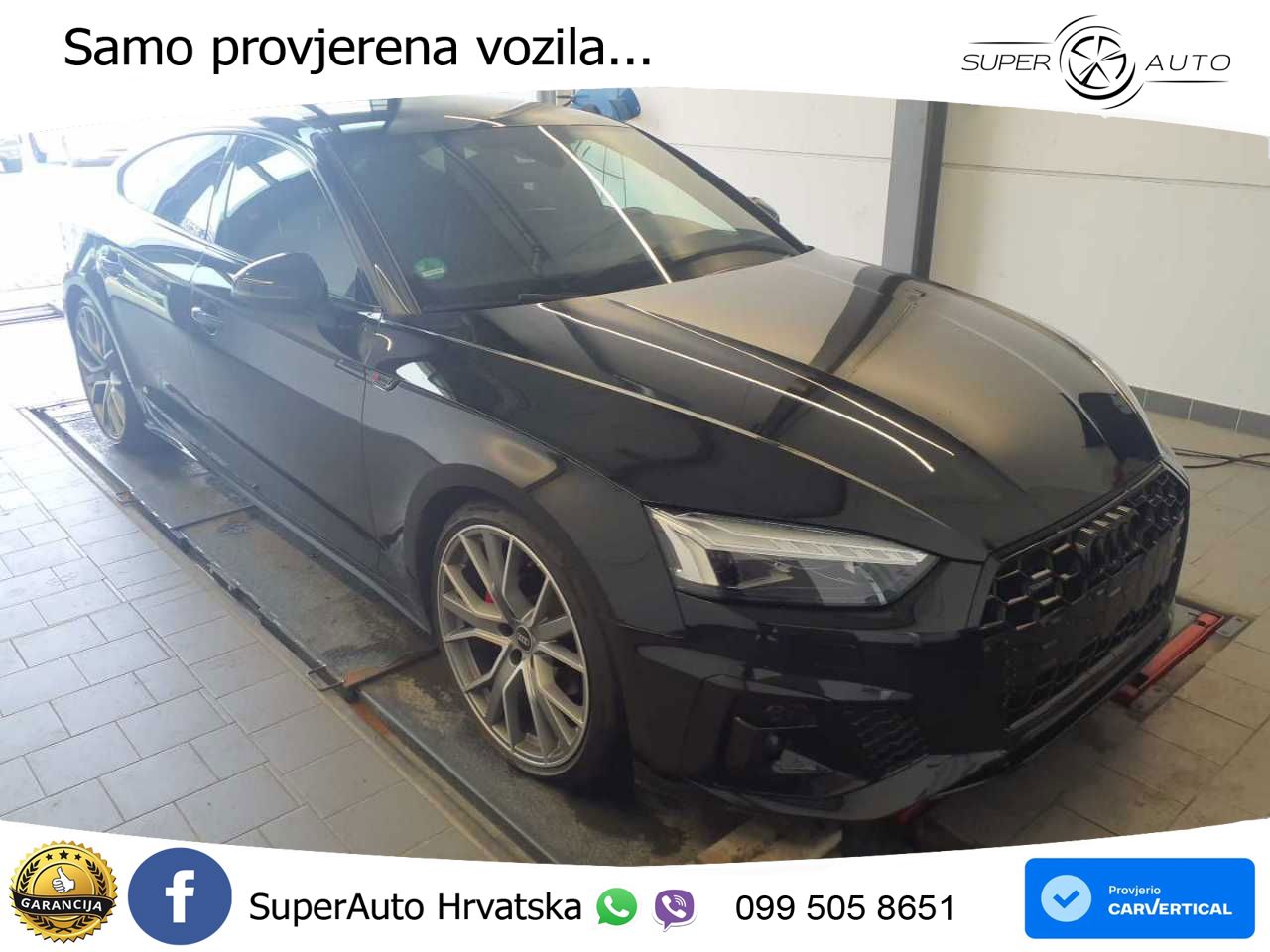 Audi A5 Sportback 40 TDI (204 KS) quattro S tronic 2x S line LED+GR SJED+ACC