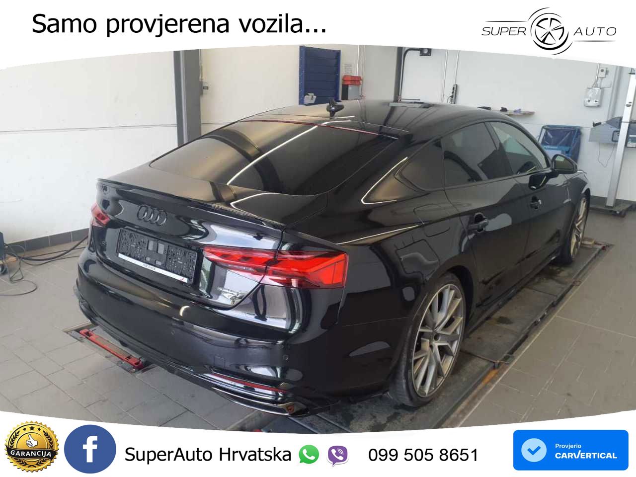 Audi A5 Sportback 40 TDI (204 KS) quattro S tronic 2x S line LED+GR SJED+ACC